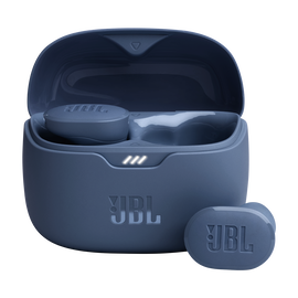 JBL Tune Buds - Blue - True wireless Noise Cancelling earbuds - Hero